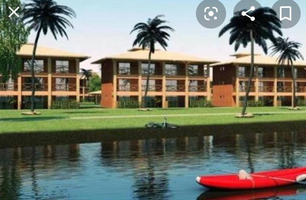 Villa das Águas - Apartamento Térreo Estância Esterno foto